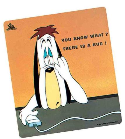 532-0003 MOUSE PAD DROOPY TEX AVERY Demons et Merveilles